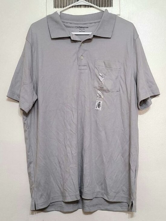 croft & barrow Other - Gray Easy Care Short Sleeve Polo